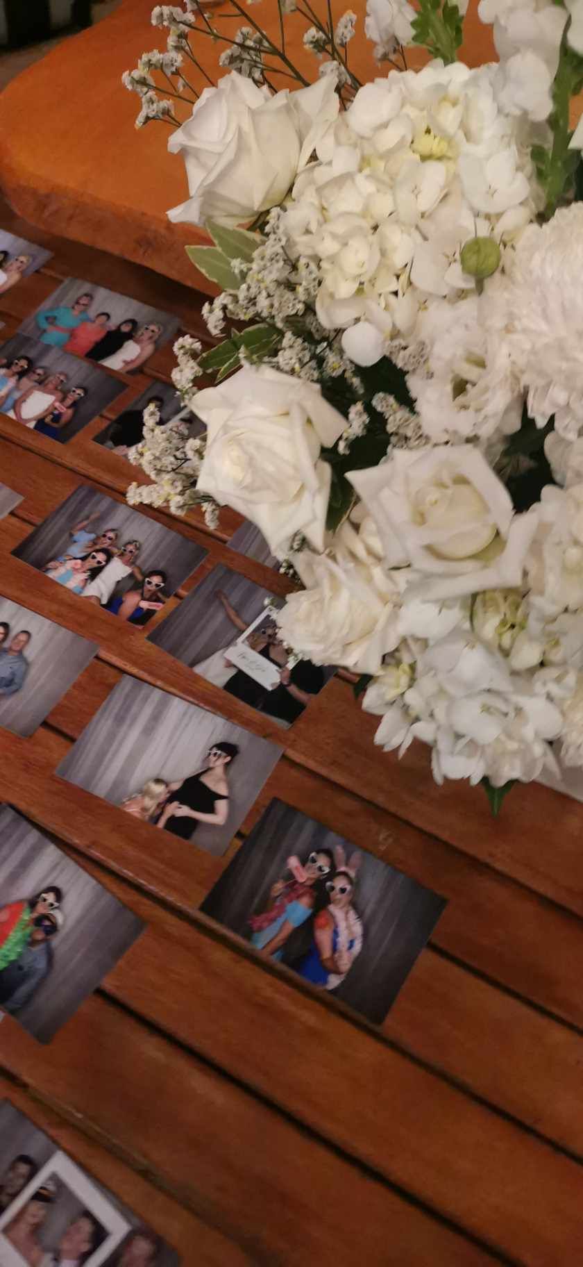 Stay&cee Creative photo booth setup, offering a fun and memorable experience for guests with instant prints and custom backdrops