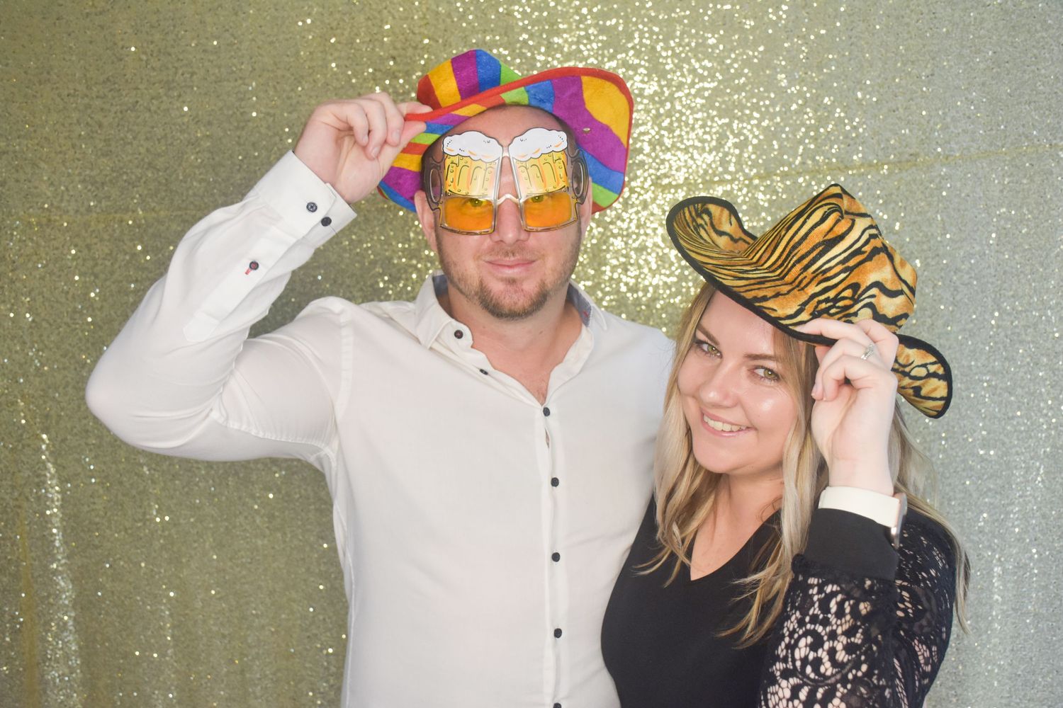 Stay&cee Creative photo booth setup, offering a fun and memorable experience for guests with instant prints and custom backdrops