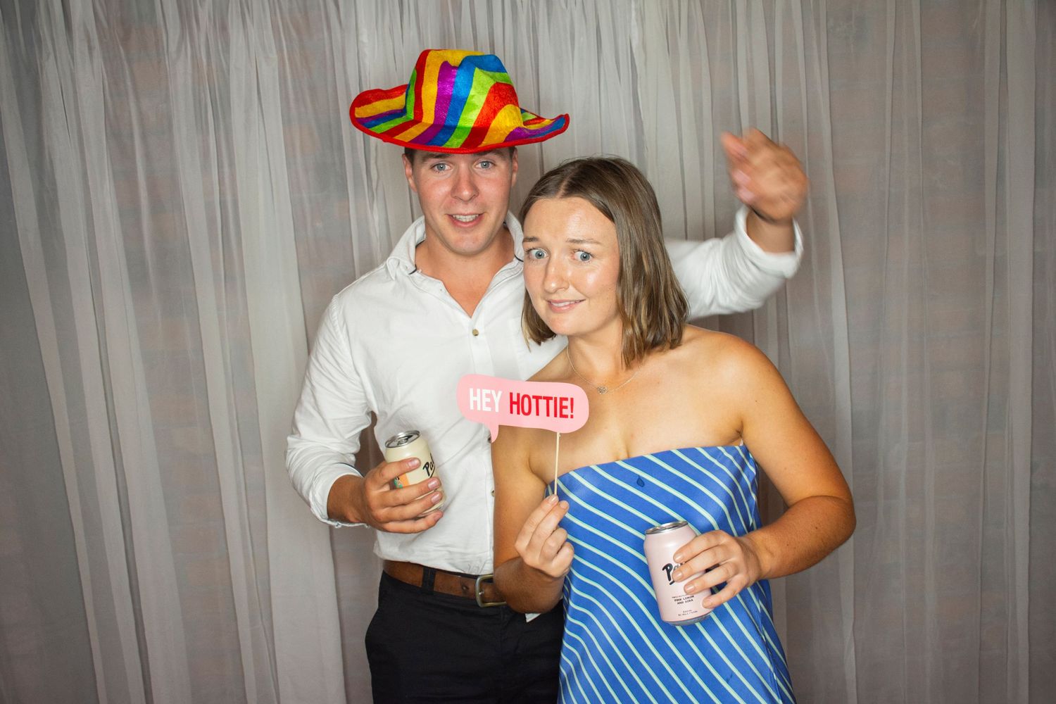 PhotoPh booth fun by Stay&cee Creative, providing a unique and interactive way to celebrate your special day with personalized photo prints.