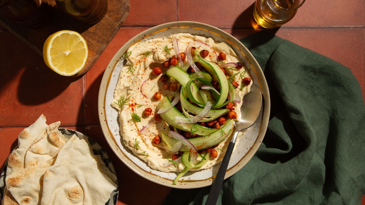 Hummus bowl Toronto food styling