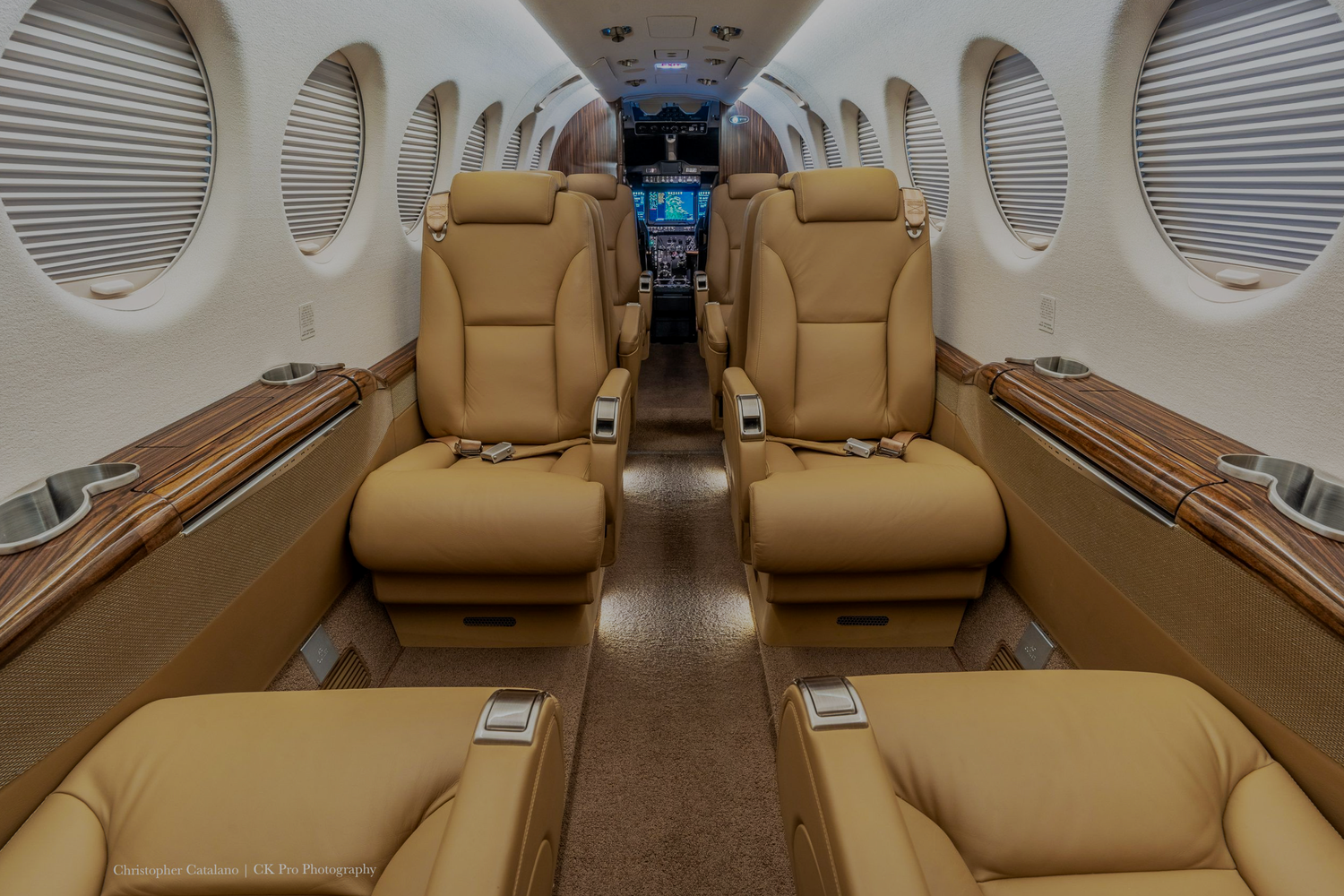 King Air 350 Interior