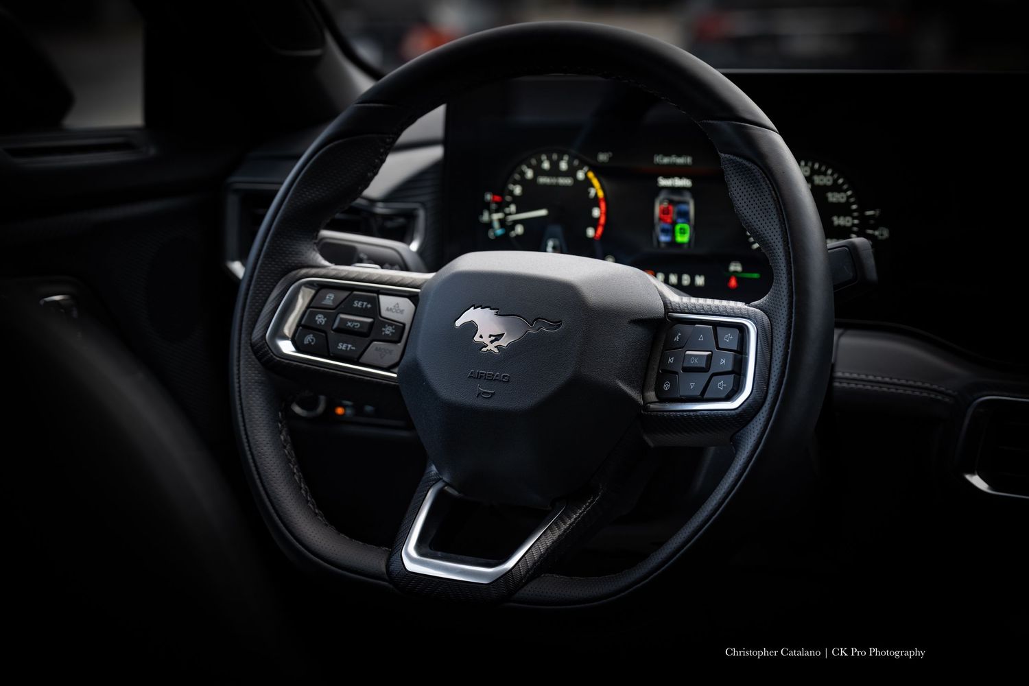 Mustang GT Coyote Steering Wheel