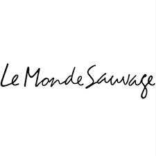 Le Monde Sauvage brand logo written in elegant black handwritten script on white background.