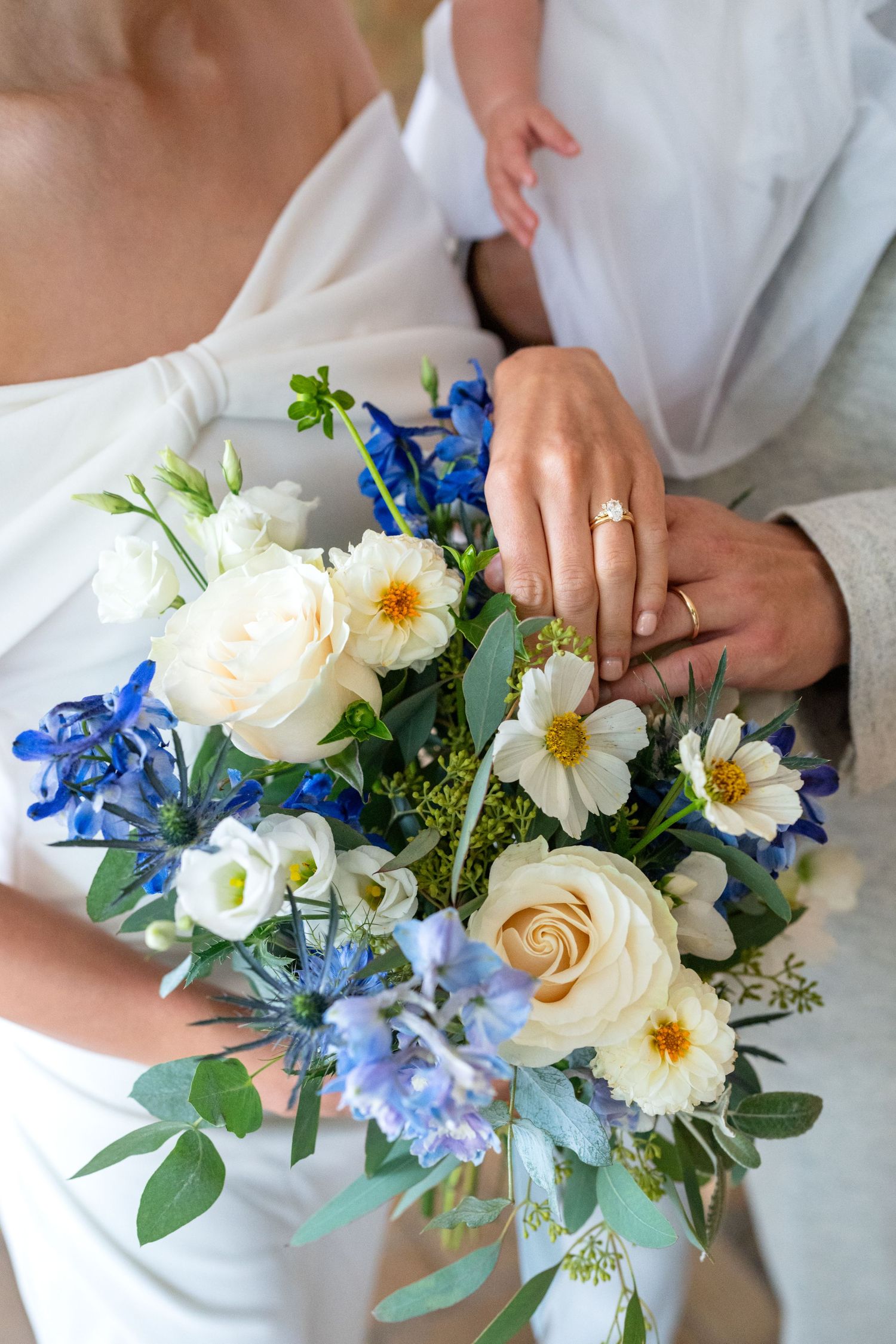 Milton Keynes Registry office EIVA Photography bride flowers