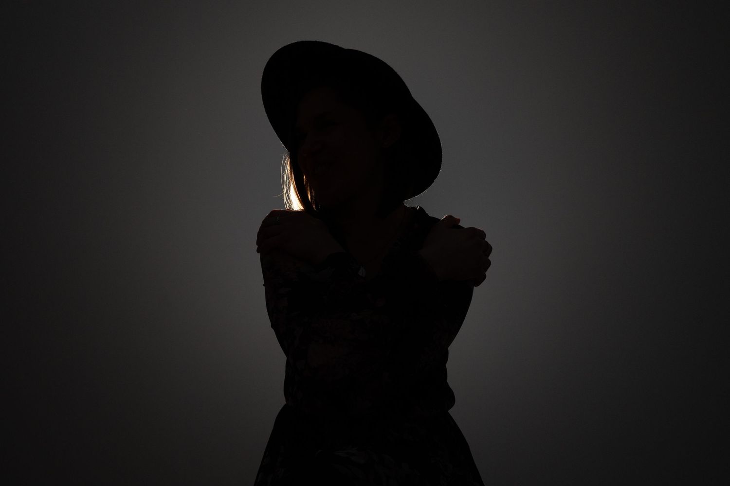 studio picture Milton Keynes wedding portrait photography girl in a hat