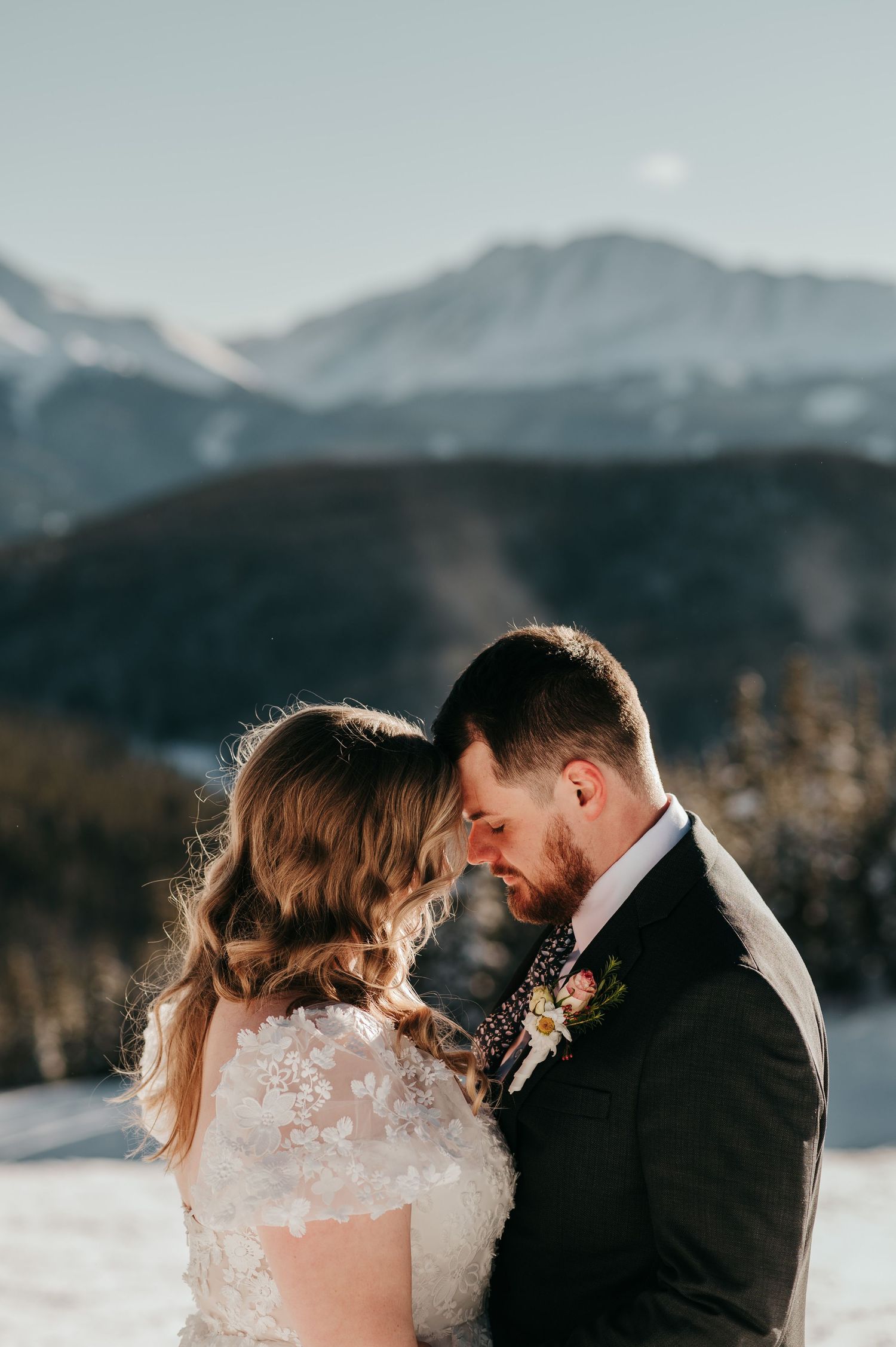 Skiing photoshoot at Keystone, Colorado