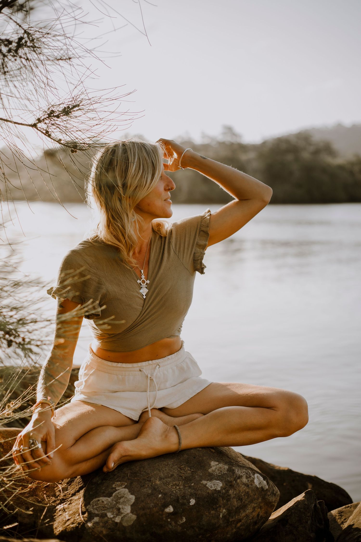 Yoga portrait photos nature Northern NSW