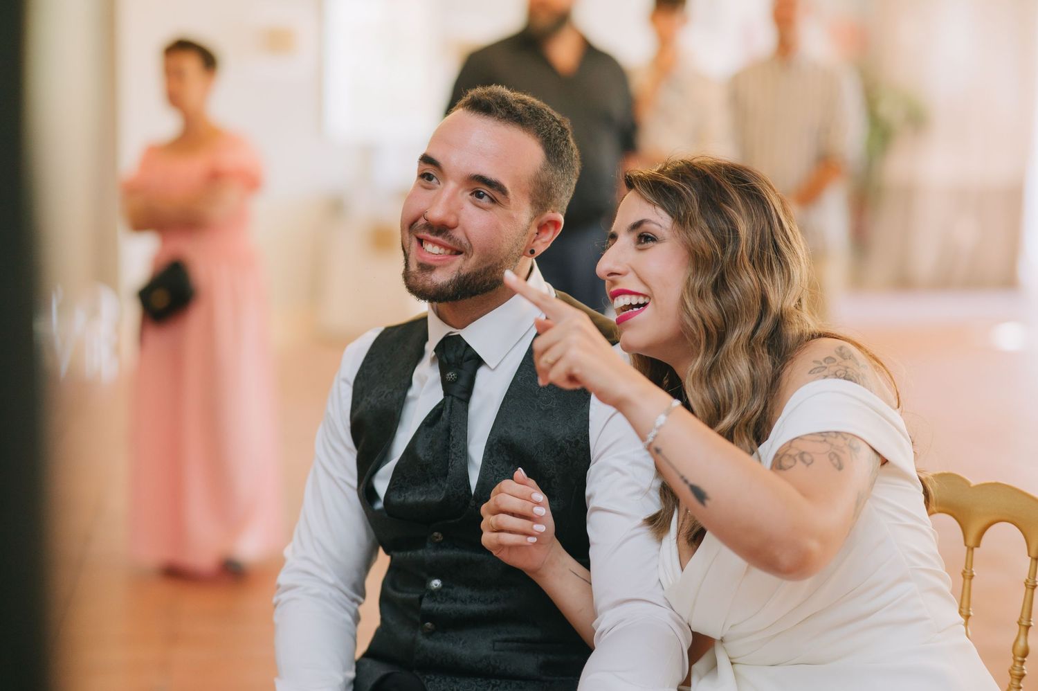 Fotografía de bodas en el Restaurante Quinta San Antonio de Velilla Madrid