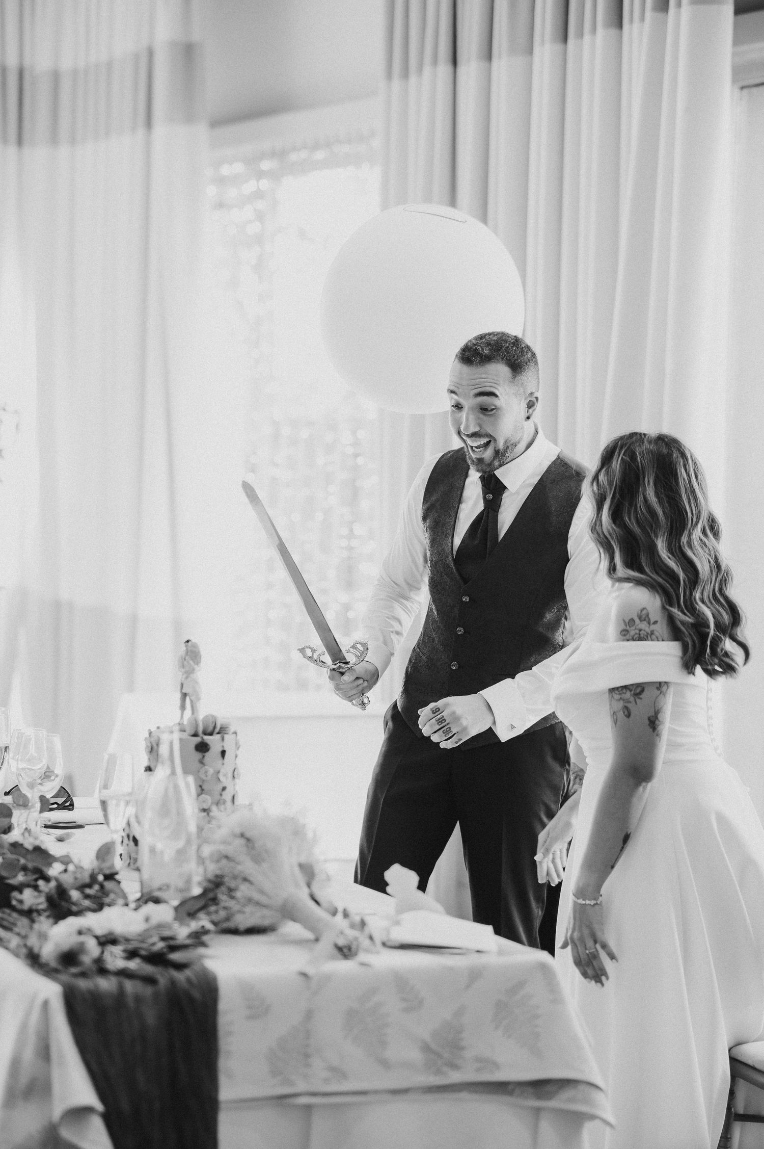 Fotografía de bodas en el Restaurante Quinta San Antonio de Velilla Madrid