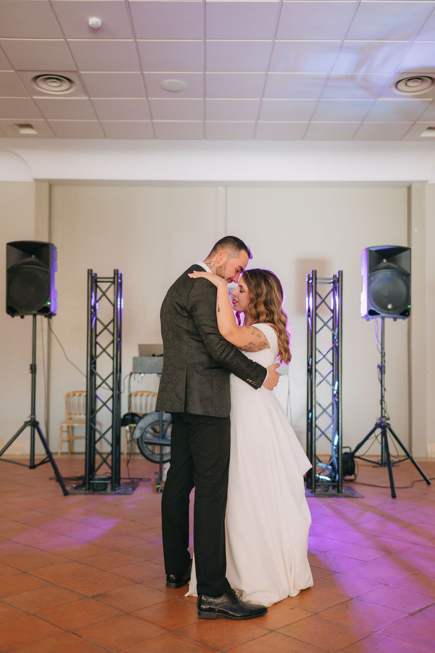 Fotografía de bodas en el Restaurante Quinta San Antonio de Velilla Madrid