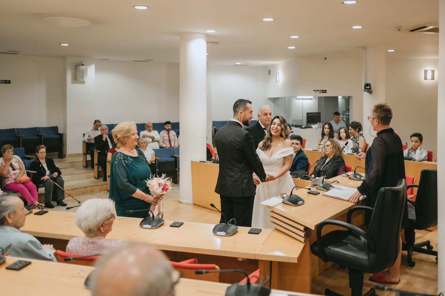 Bodas en el Ayuntamiento de Coslada