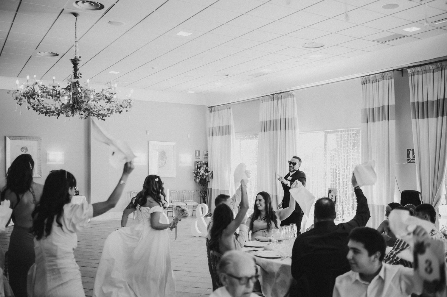 Fotógrafos de bodas en el Restaurante Quinta San Antonio de Velilla Madrid