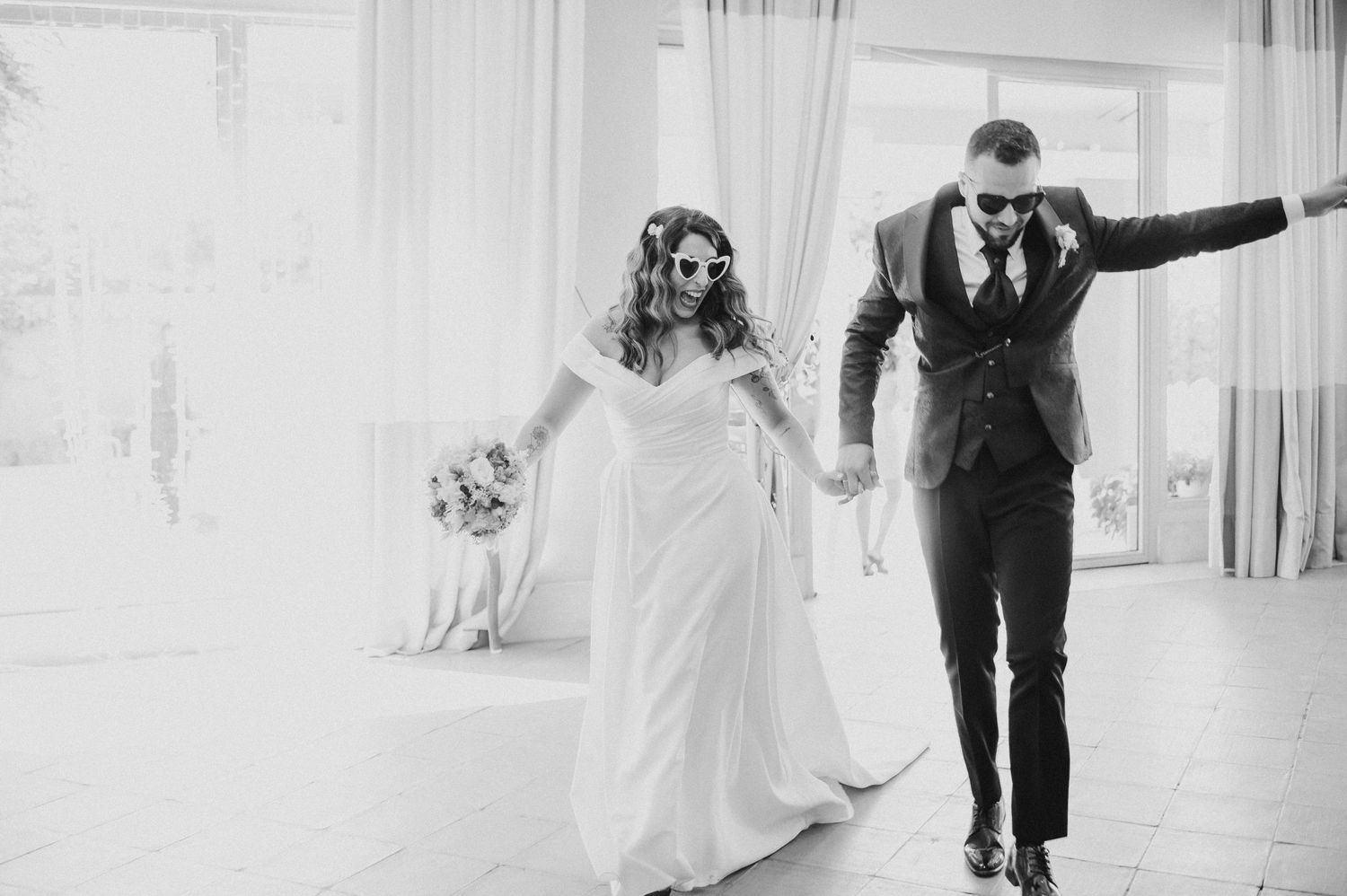 Fotógrafos de bodas en el Restaurante Quinta San Antonio de Velilla Madrid
