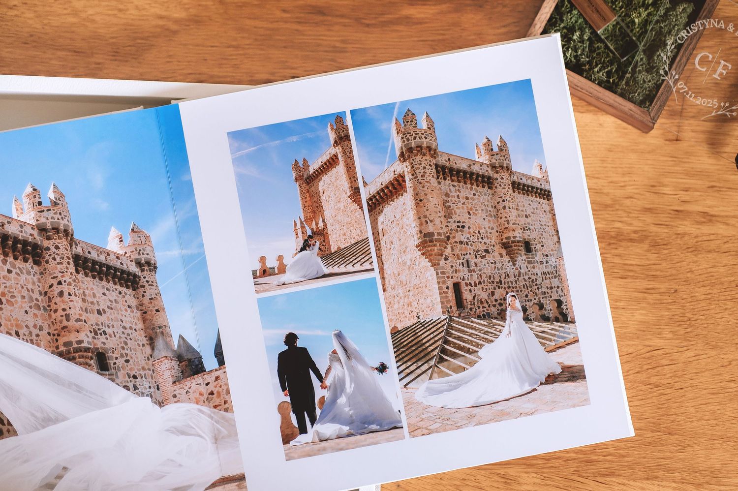 Detalle de la nitidez y el color de las imágenes impresas en papel fotográfico profesional.