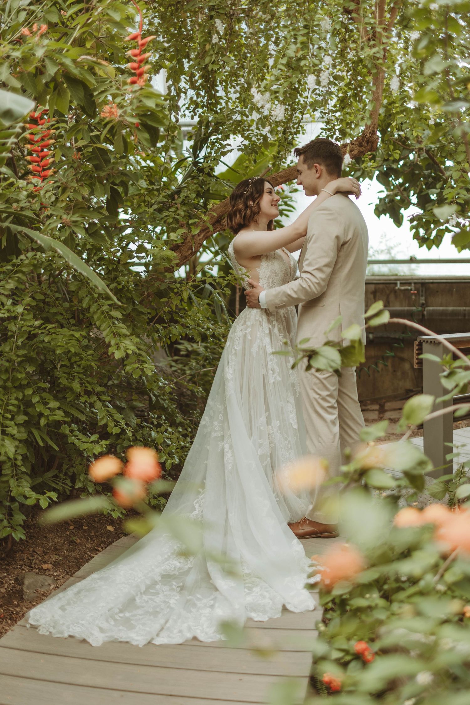 Grand Junction, Colorado Botanical Gardens Wedding Photography