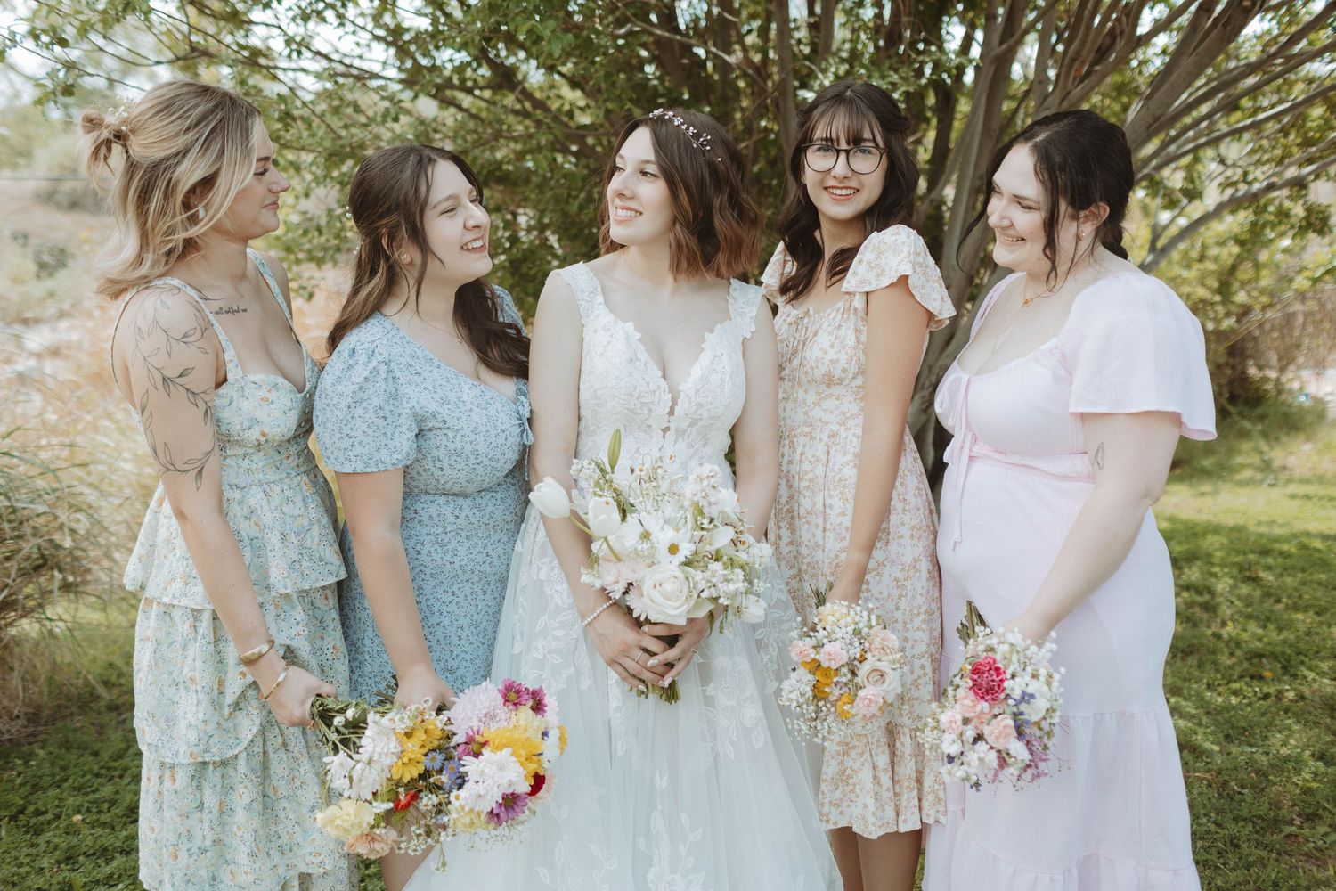 Grand Junction, Colorado Botanical Gardens Wedding Photography