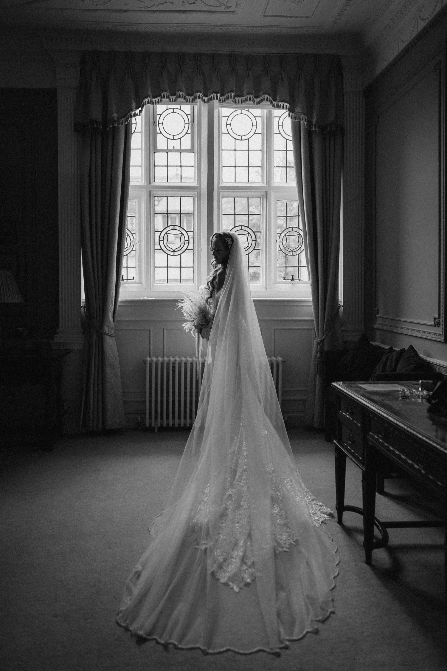 Wedding photography at Rushton Hall. Northamptonshire Wedding photographer.