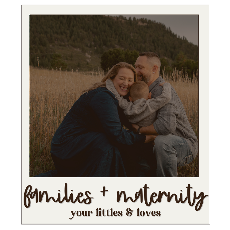Romantic couple embracing in a field of tall grass during golden hour with text overlay about memories.