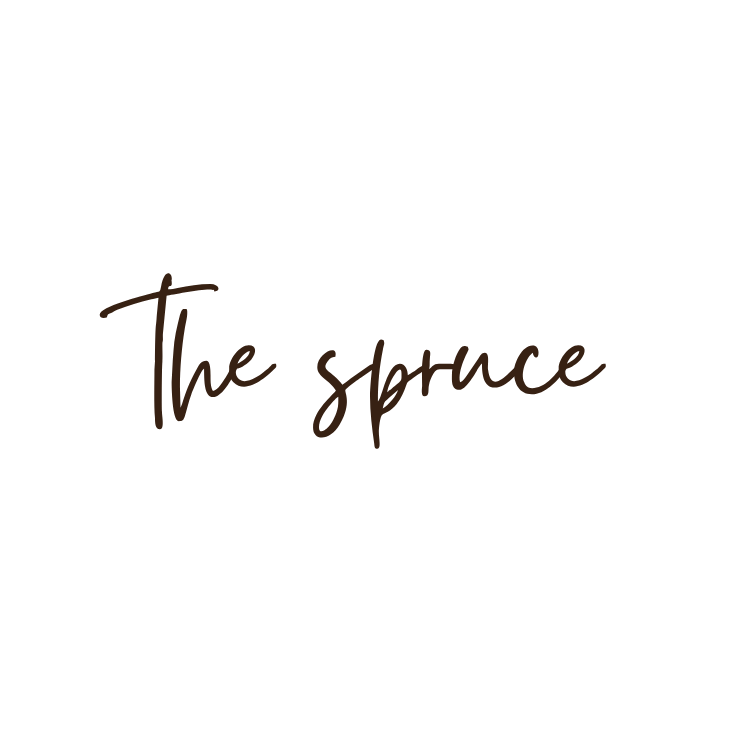 The Spruce logo in elegant brown cursive script on a white background.