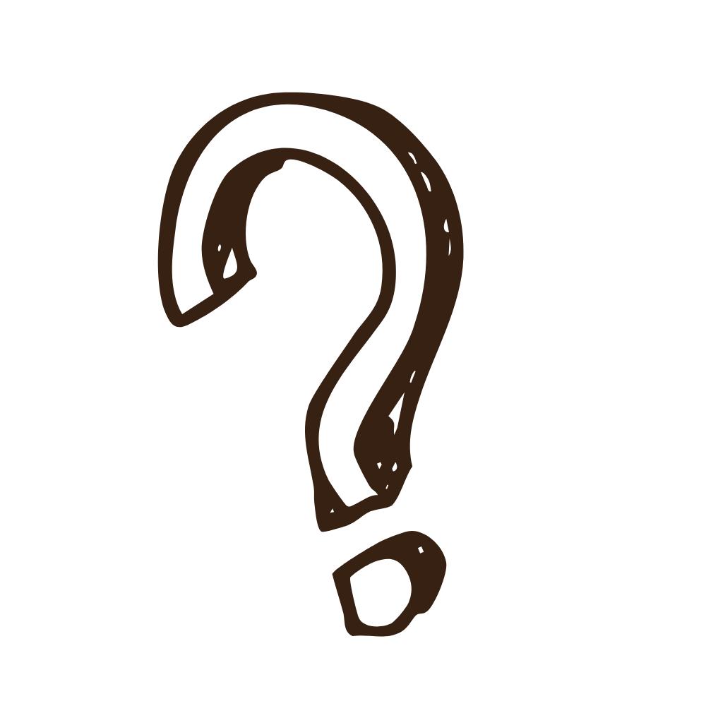 Black and white silhouette pattern of various ear shapes arranged in a repeating design.