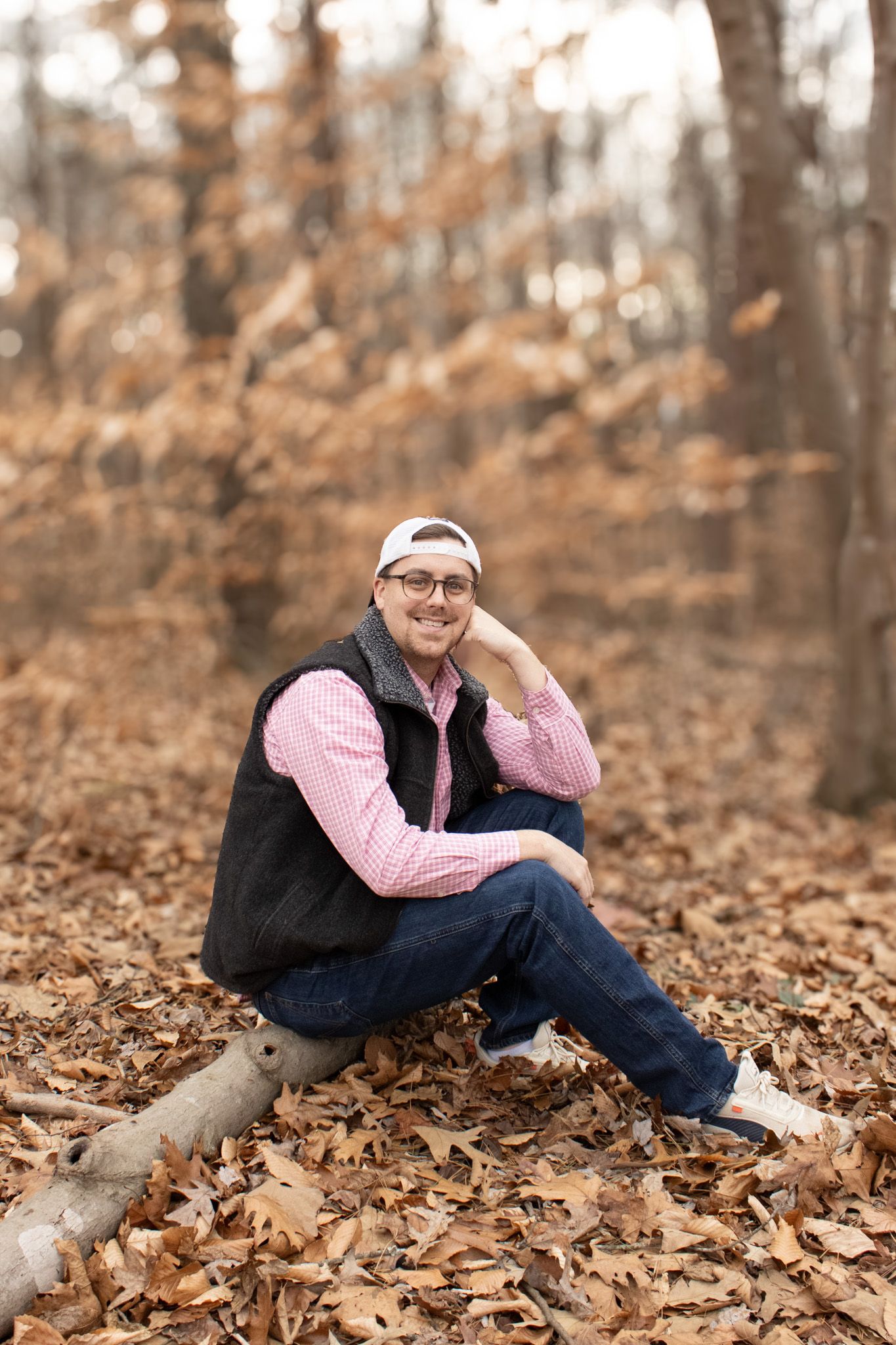 handsome man portrait, natural lighting, headshot photography, lake norman area