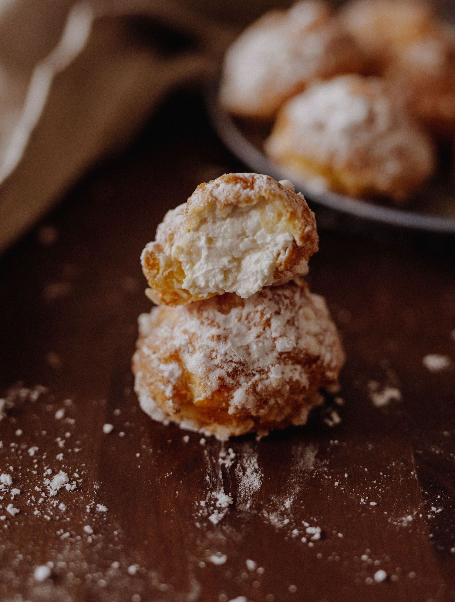 Photo de choux à la chantilly