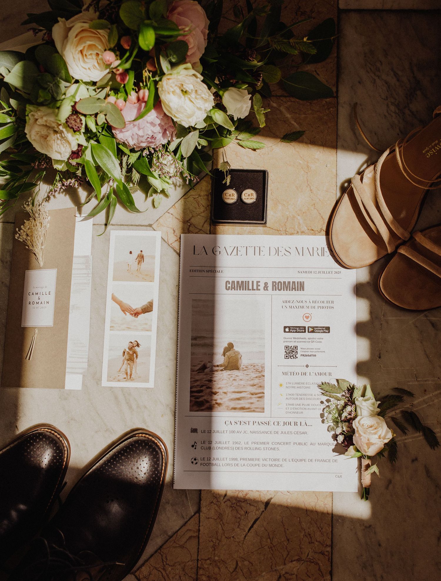 Photos de détails mariage bordeaux