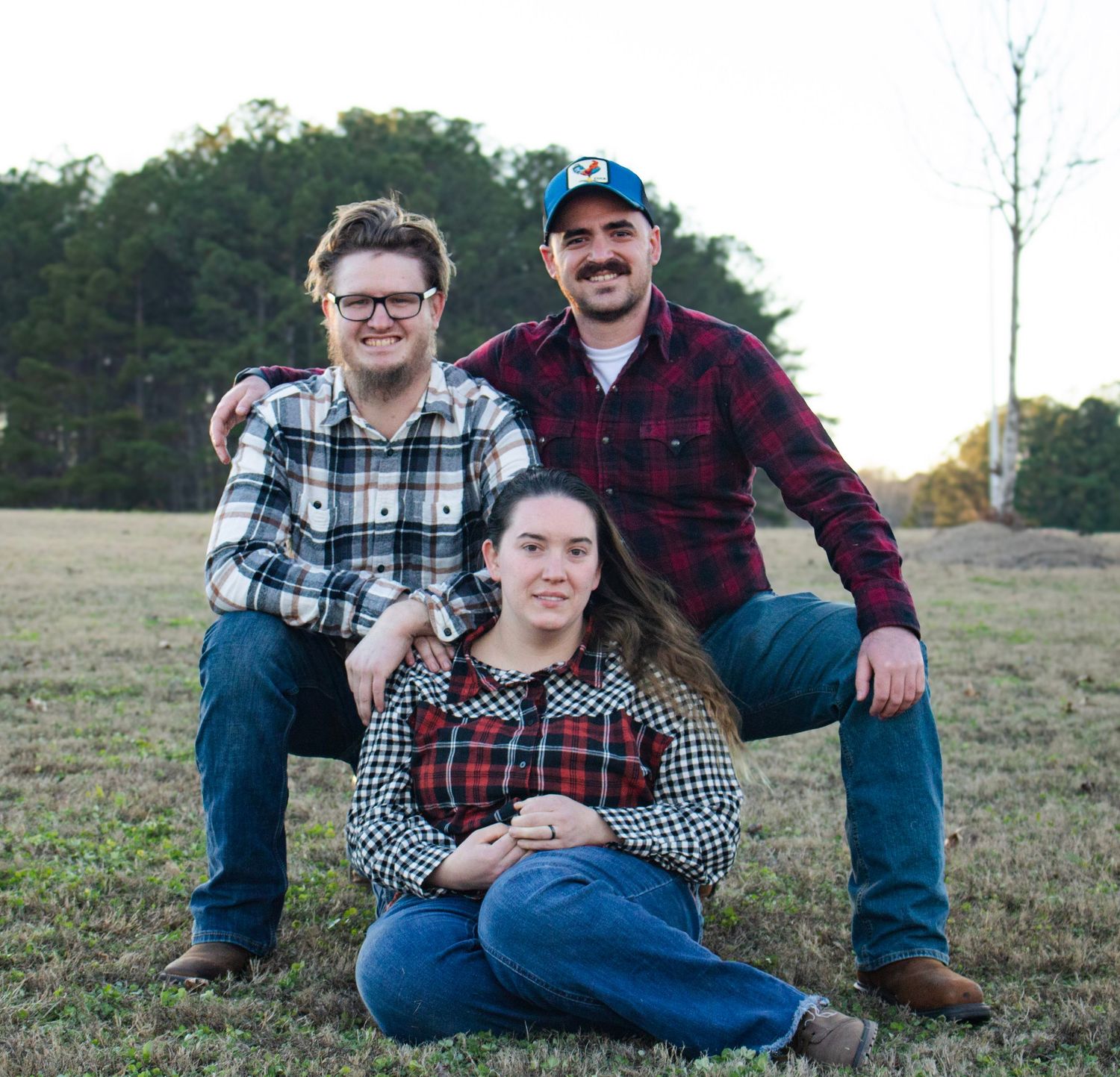 This is a photo of all the adult kids together.