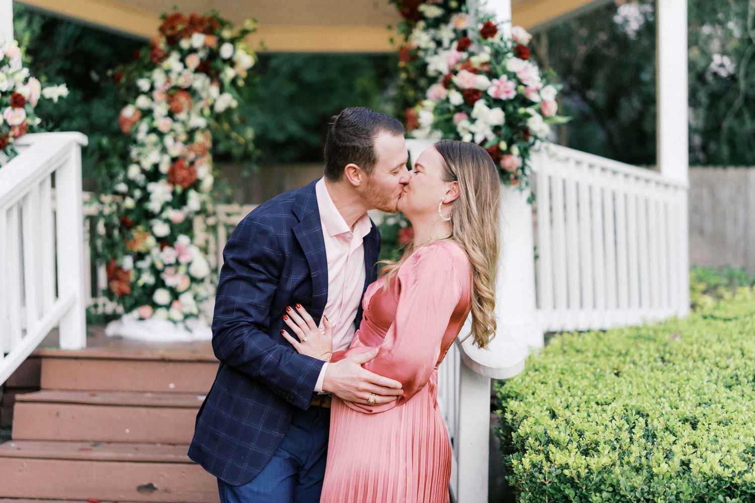 Sweet candid moments captured during a surprise proposal.