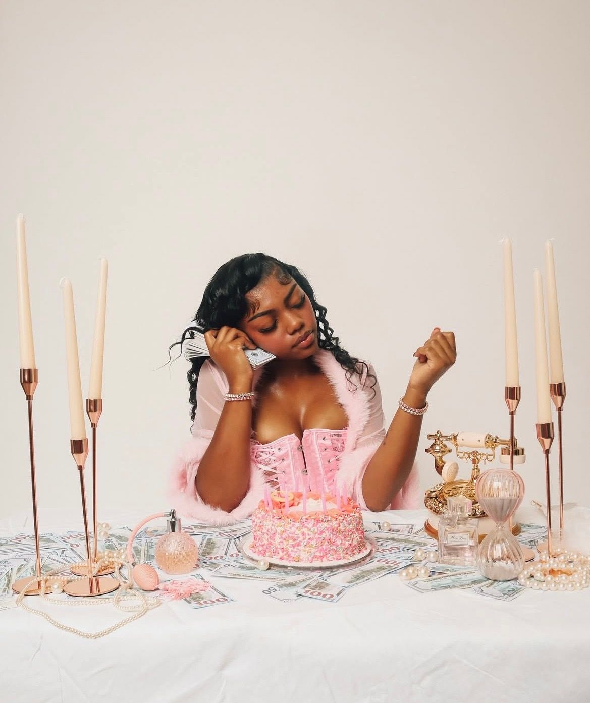 studio photoshoot with props charlotte nc