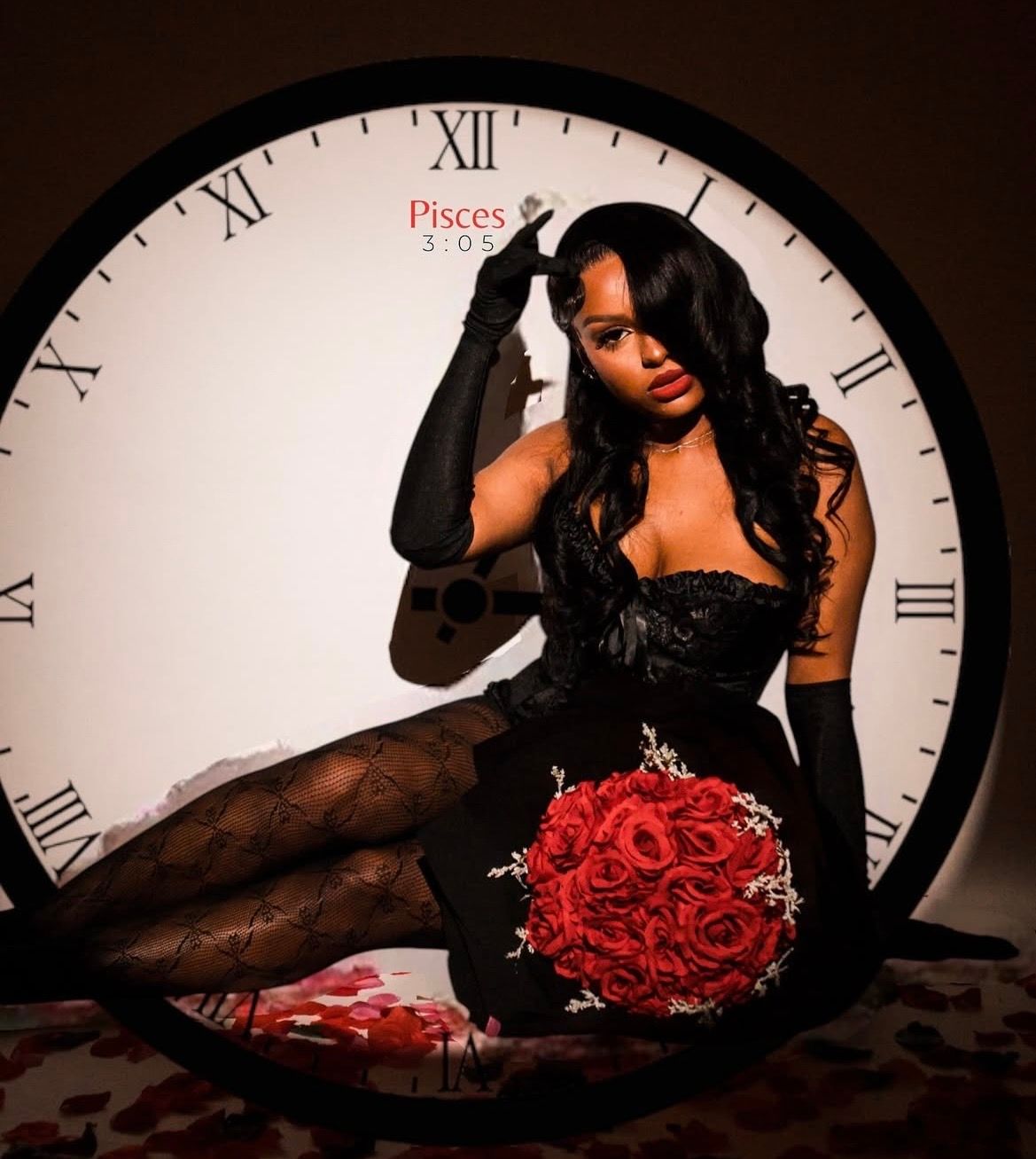 womens clock edit photoshoot charlotte nc