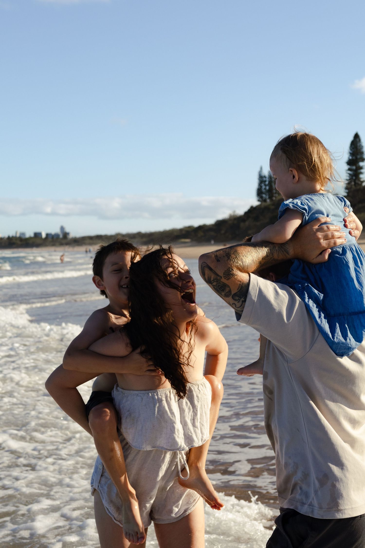 Family Photography Sunshine Coast, Currimundi Beach