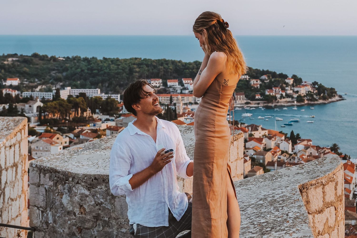 Engagement Photography, Hvar Fortress, Hvar Engagement, Croatia Engagement Spots, Sara Kross Photography