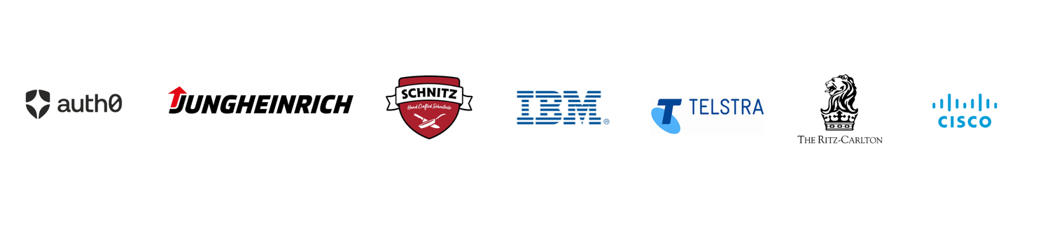A row of company logos including Suning, Sunac, IBM, and others displayed on a light background.