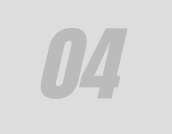 Light gray background featuring bold number 04 in large italic font, ideal for pagination or step indicators.