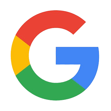 The Google logo featuring the iconic G letter in red, yellow, green and blue colors against a white background.