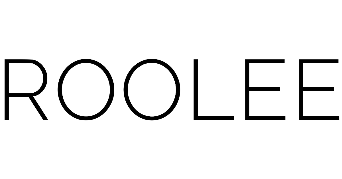 Black text logo spelling out ROOLEE in a modern sans-serif font.