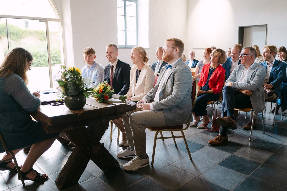 Standesamtliche Hochzeit in der Welschen Mühle in Aachen Haaren.