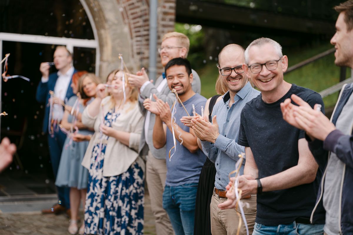 Standesamtliche Hochzeit in der Welschen Mühle in Aachen Haaren.