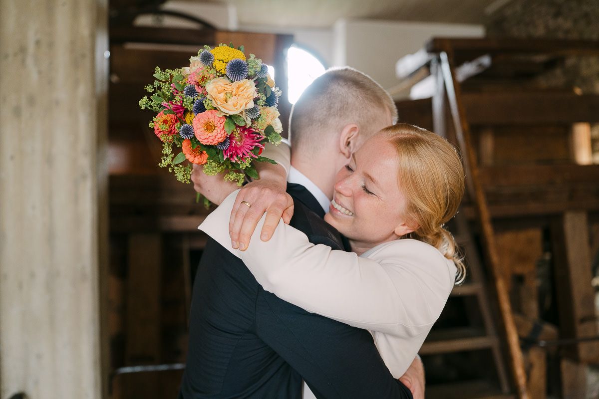 Standesamtliche Hochzeit in der Welschen Mühle in Aachen Haaren.