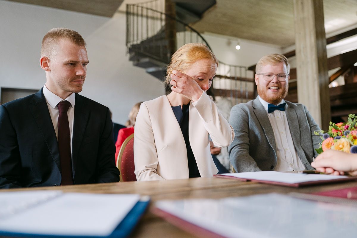 Standesamtliche Hochzeit in der Welschen Mühle in Aachen Haaren.