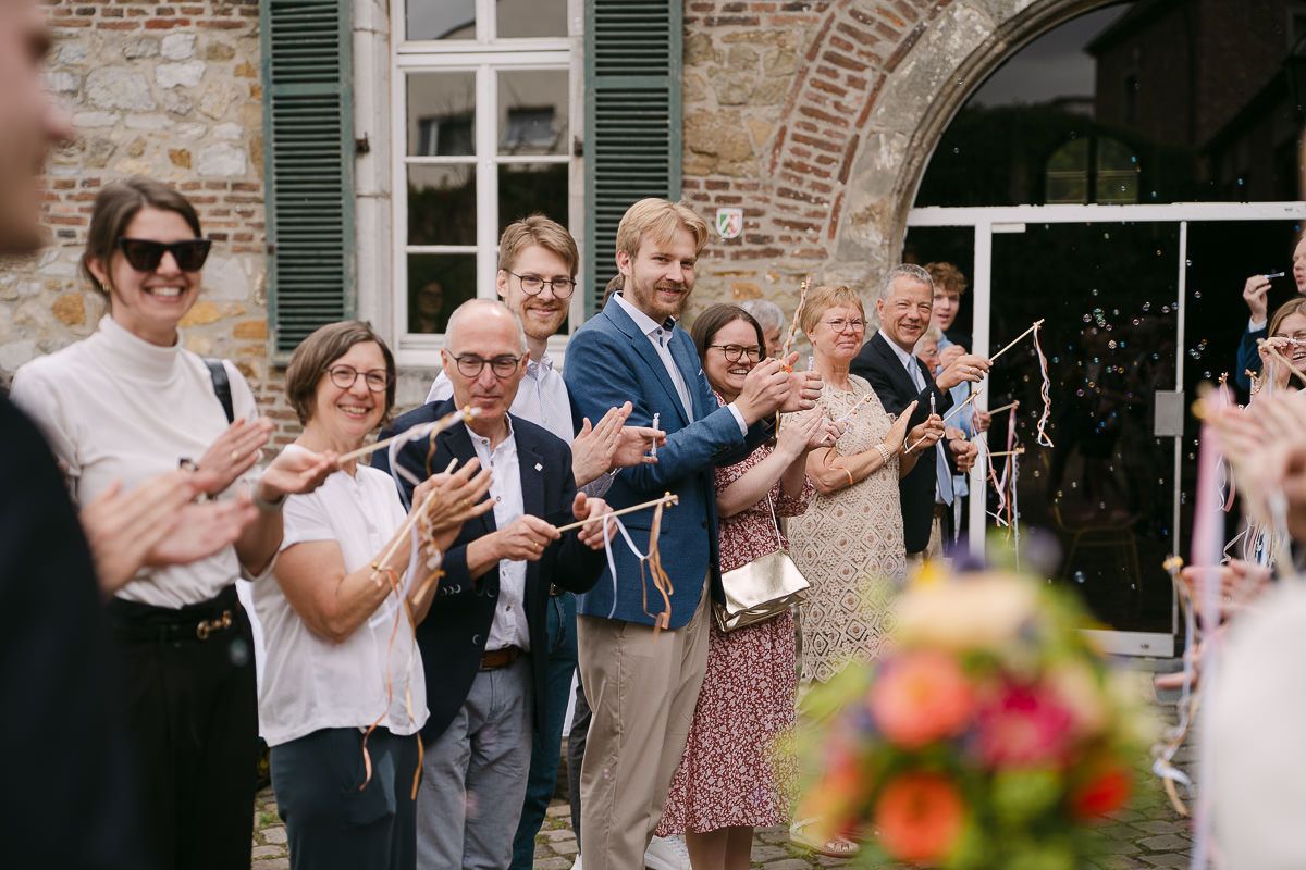 Standesamtliche Hochzeit in der Welschen Mühle in Aachen Haaren.