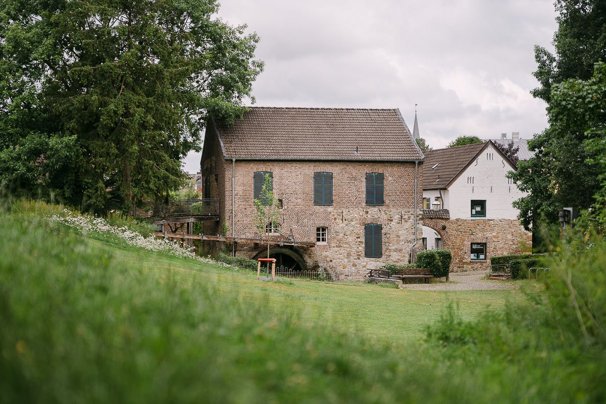 Die Welsche Mühle in Aachen Haaren, ein wunderschöne Trauort des Standesamt Aachen.