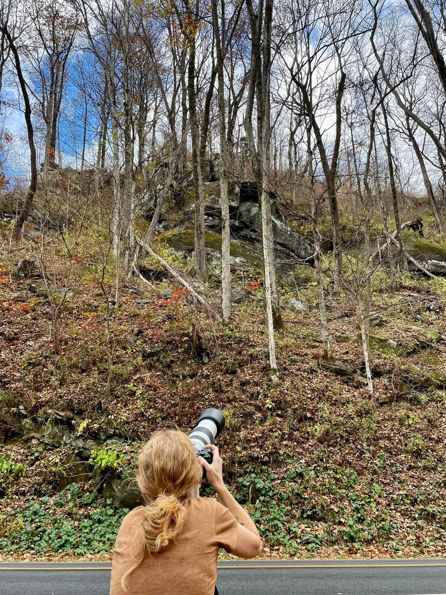 Tennessee portrait of a female fine art nature photographer and lifestyle portrait photographer