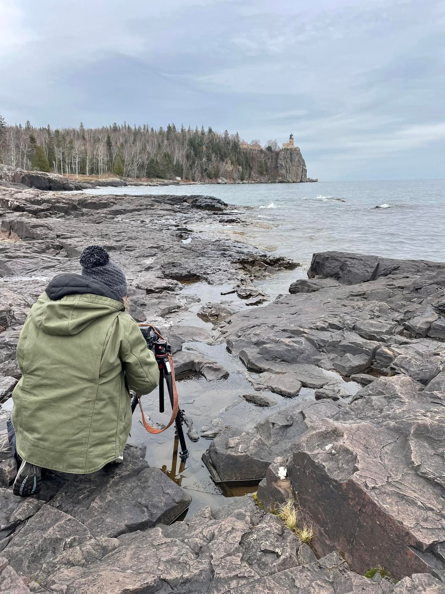 Minnesota portrait of a female fine art nature photographer and lifestyle portrait photographer