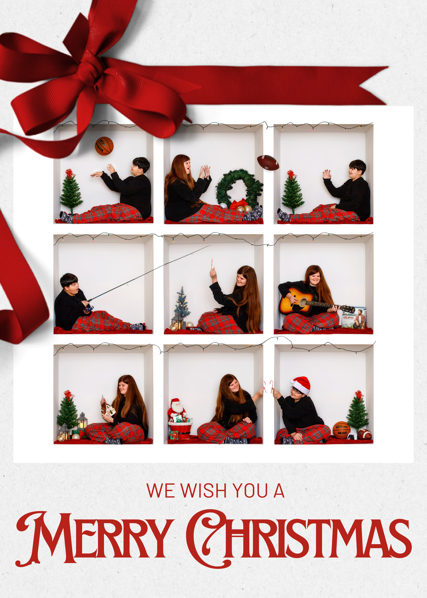 In the Box - fun and unique family photo session in Bergen County, NJ
