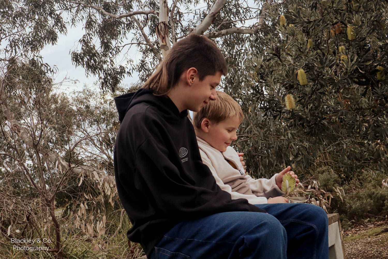 boys siting