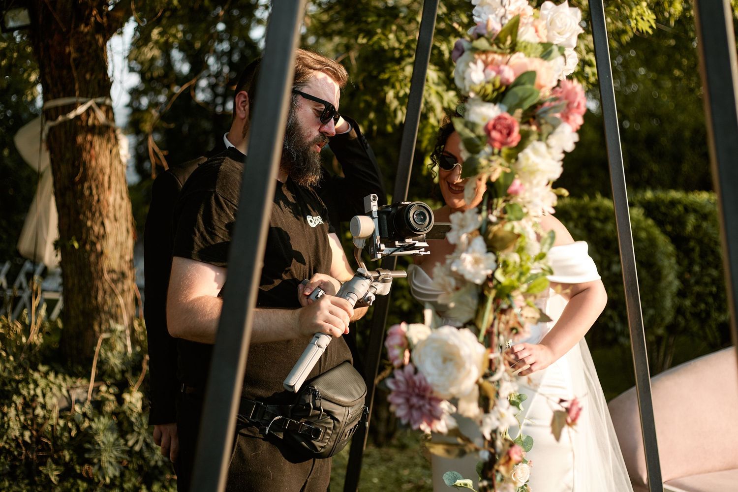 behind the scenes