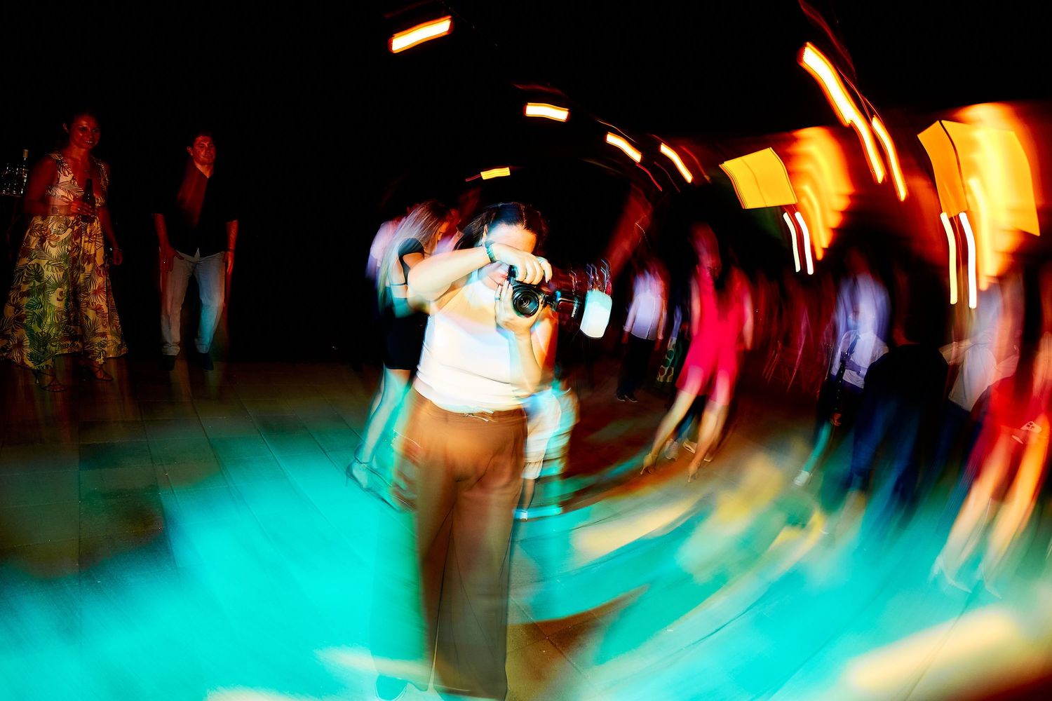 photographing