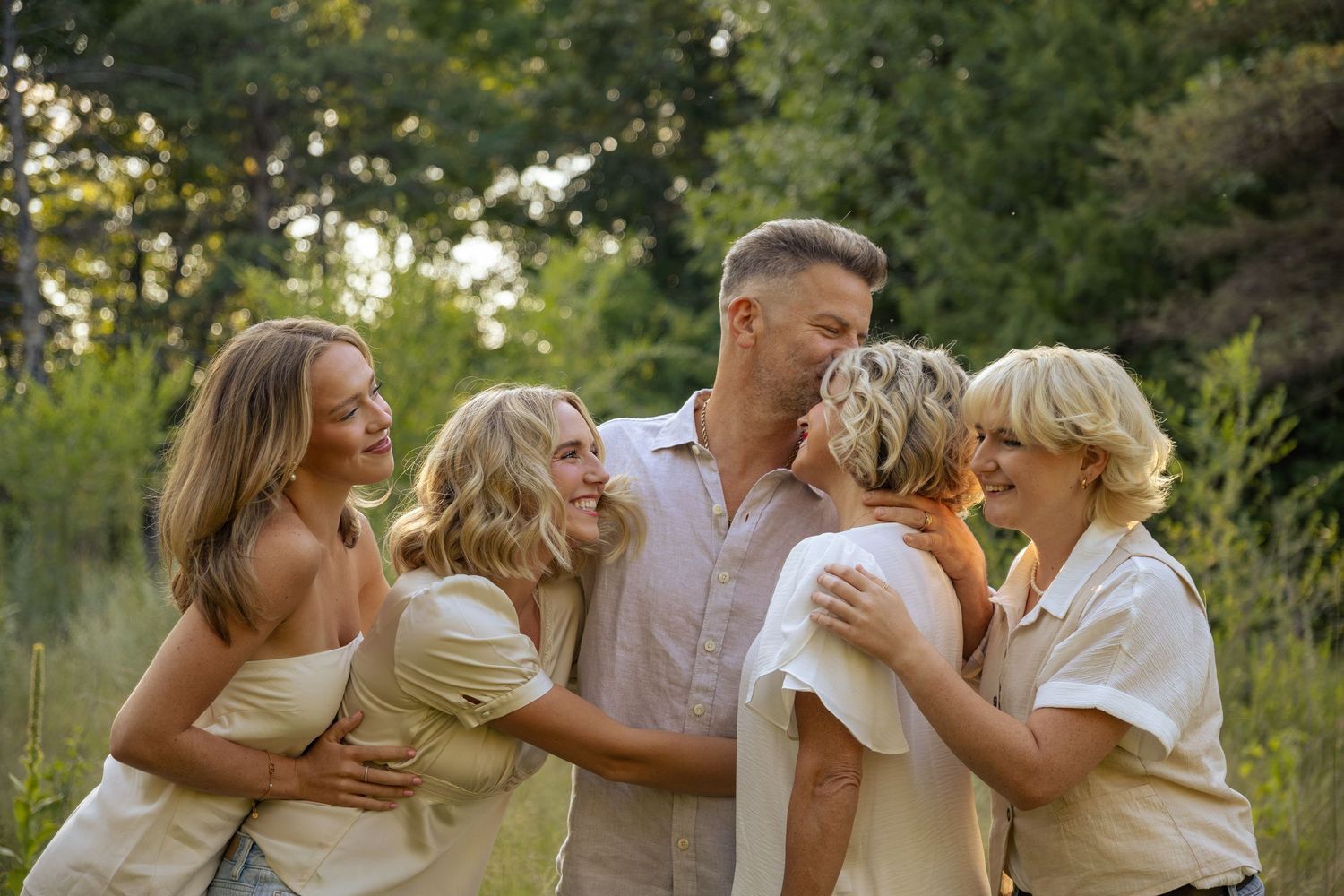 candid family photo, warm, authentic